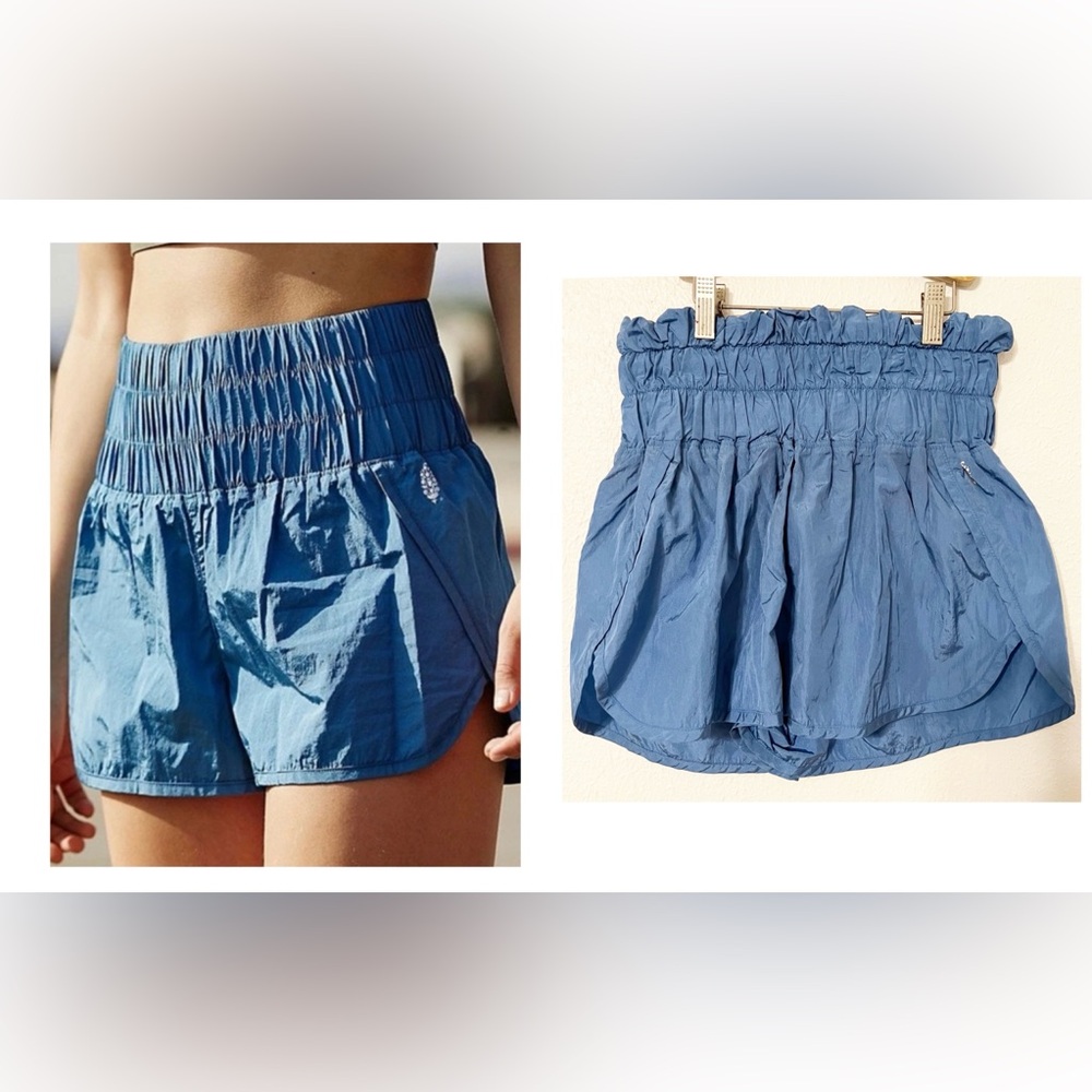 Free People High-Waisted Bluestone Shorts
Ultra Light Movement Smocked Waistband